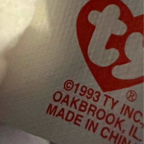 RARE McDonald's Brittania Erin Glory & Maple TY Beanie Babies Bear Complete Set - Picture 13 of 16